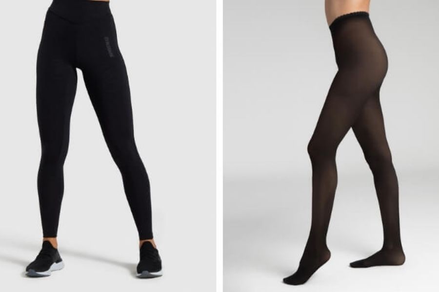 The Difference Between Tights vs Leggings