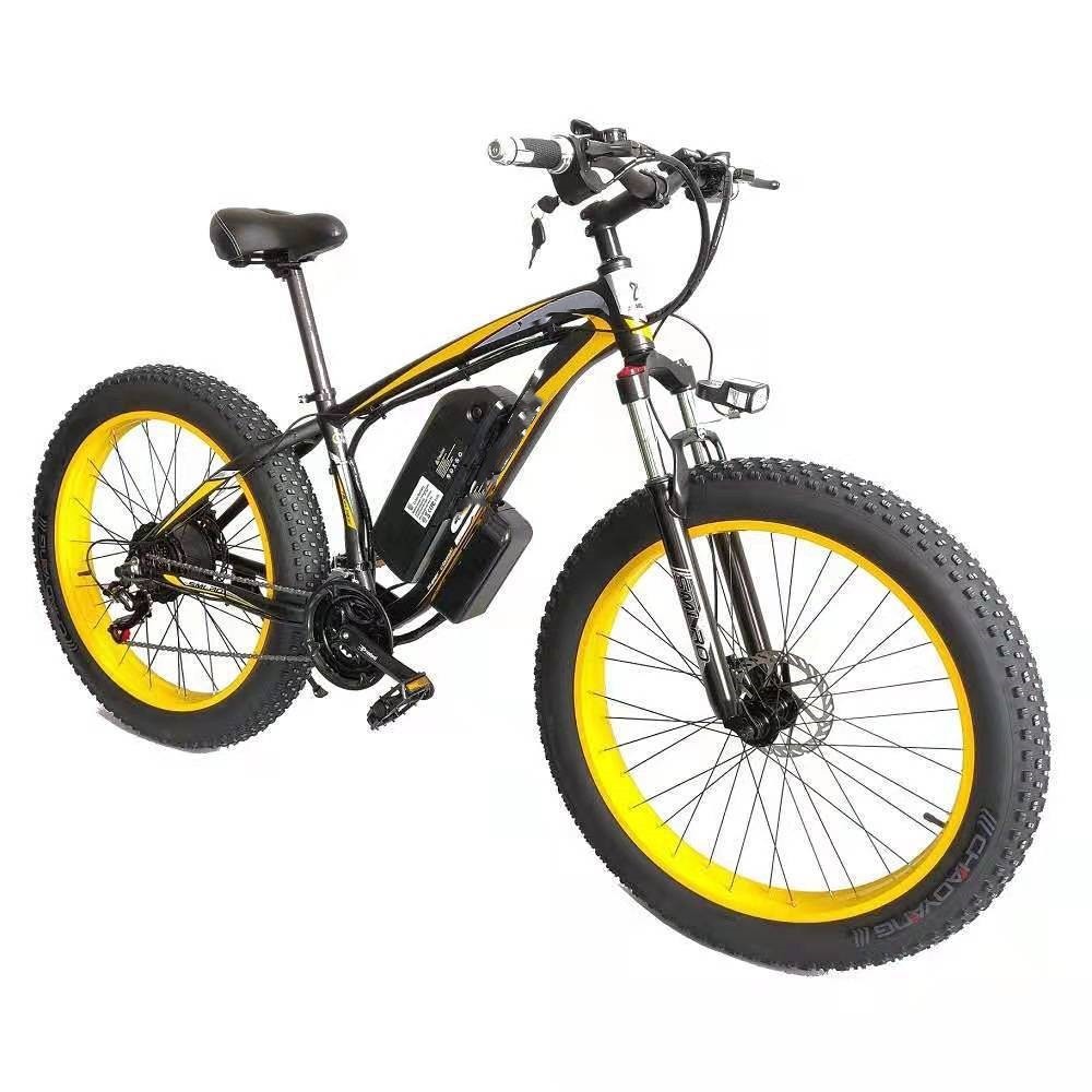 Electric Bicycle Lithium Tram Snow Electric Mountain Bike 21 Speed