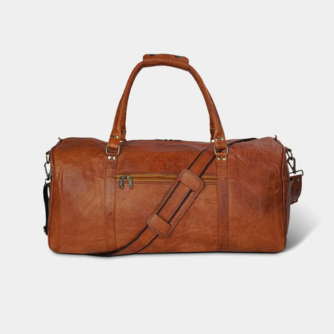 Leather Duffle Bag - Joyscore