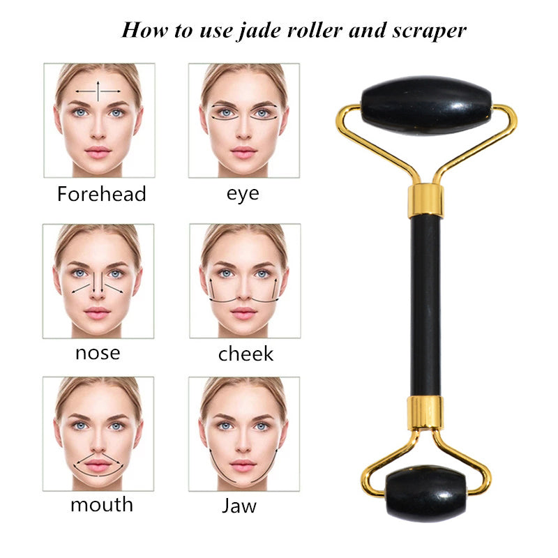 Beauty Face Care Massage Jade Device - Joyscore