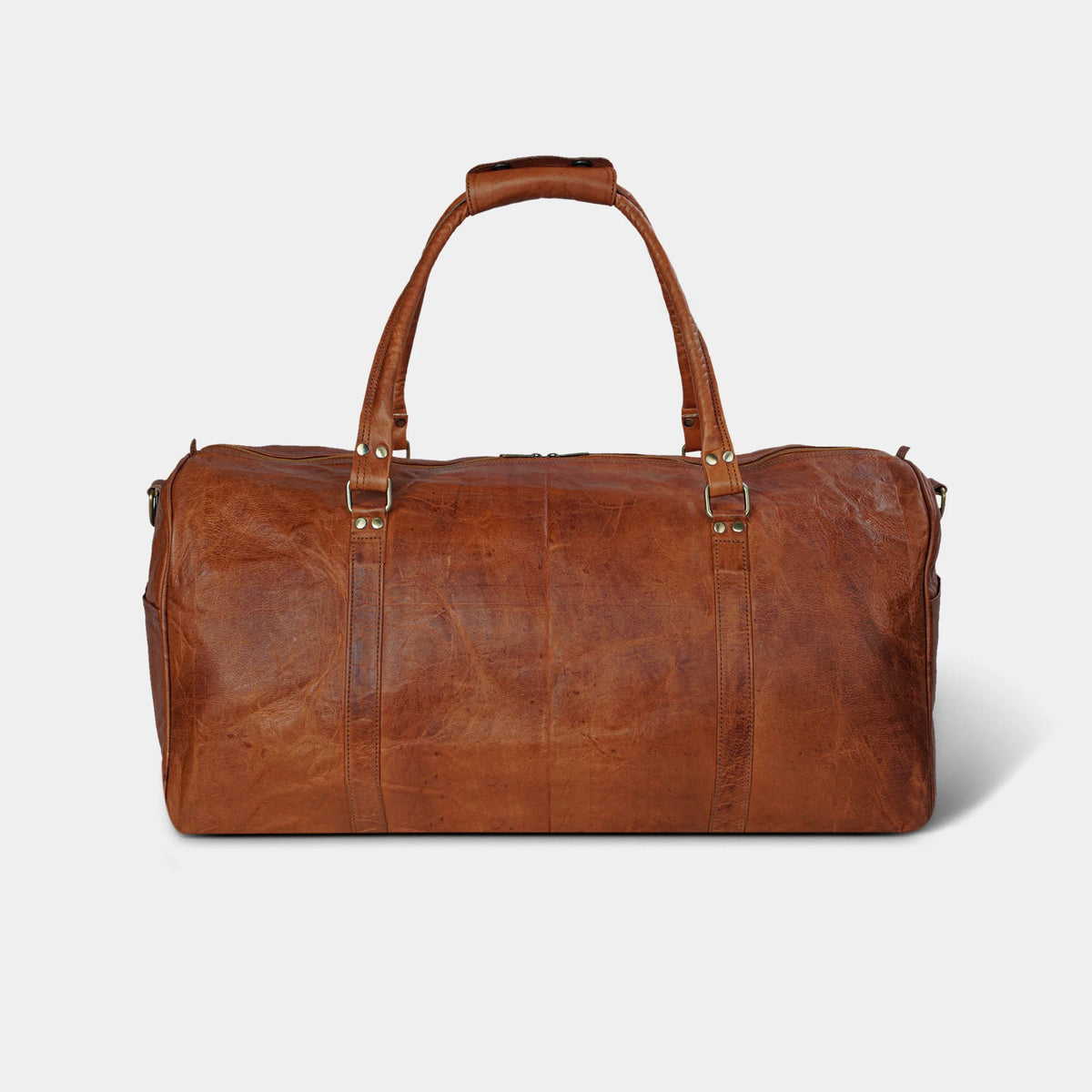 Leather Duffle Bag - Joyscore