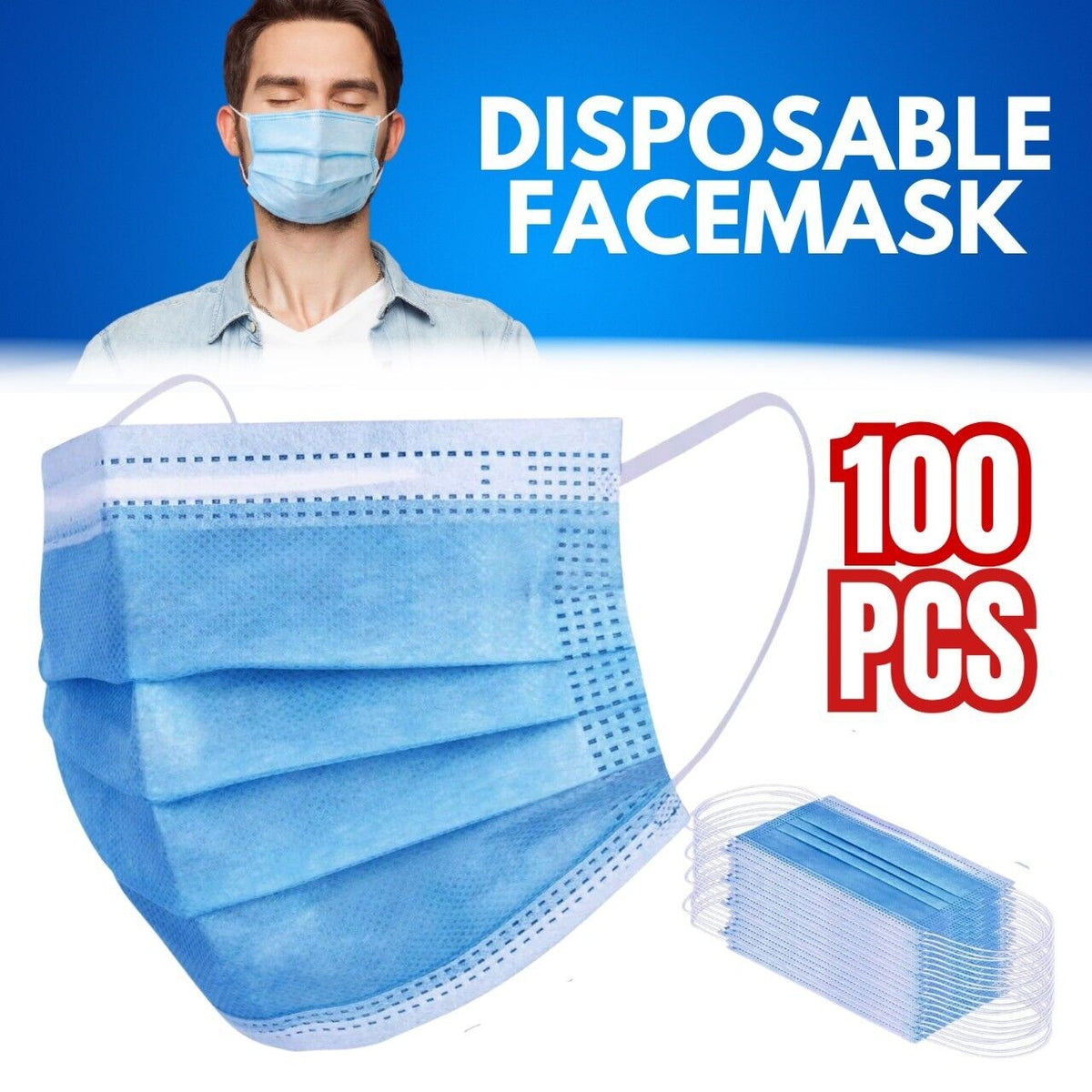 Protective Disposable Face Mask Cover - Joyscore