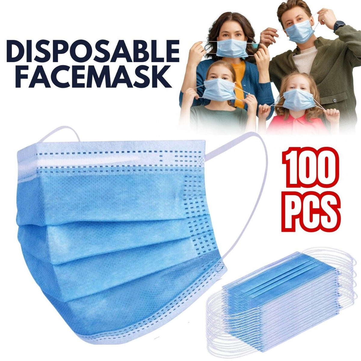 Protective Disposable Face Mask Cover - Joyscore