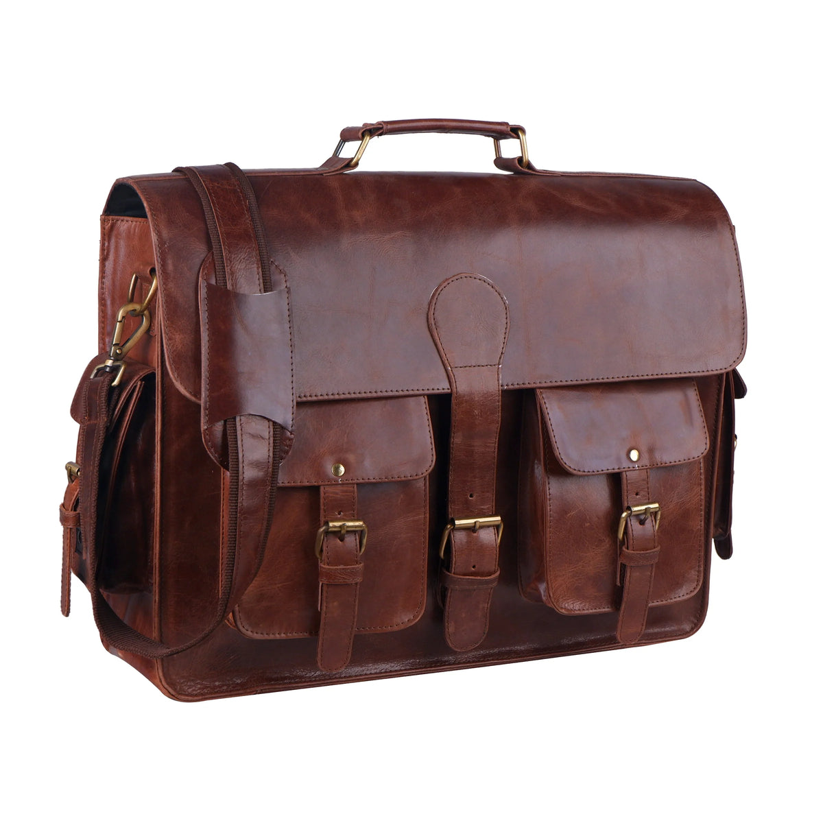 Messenger Leather Bag - Joyscore