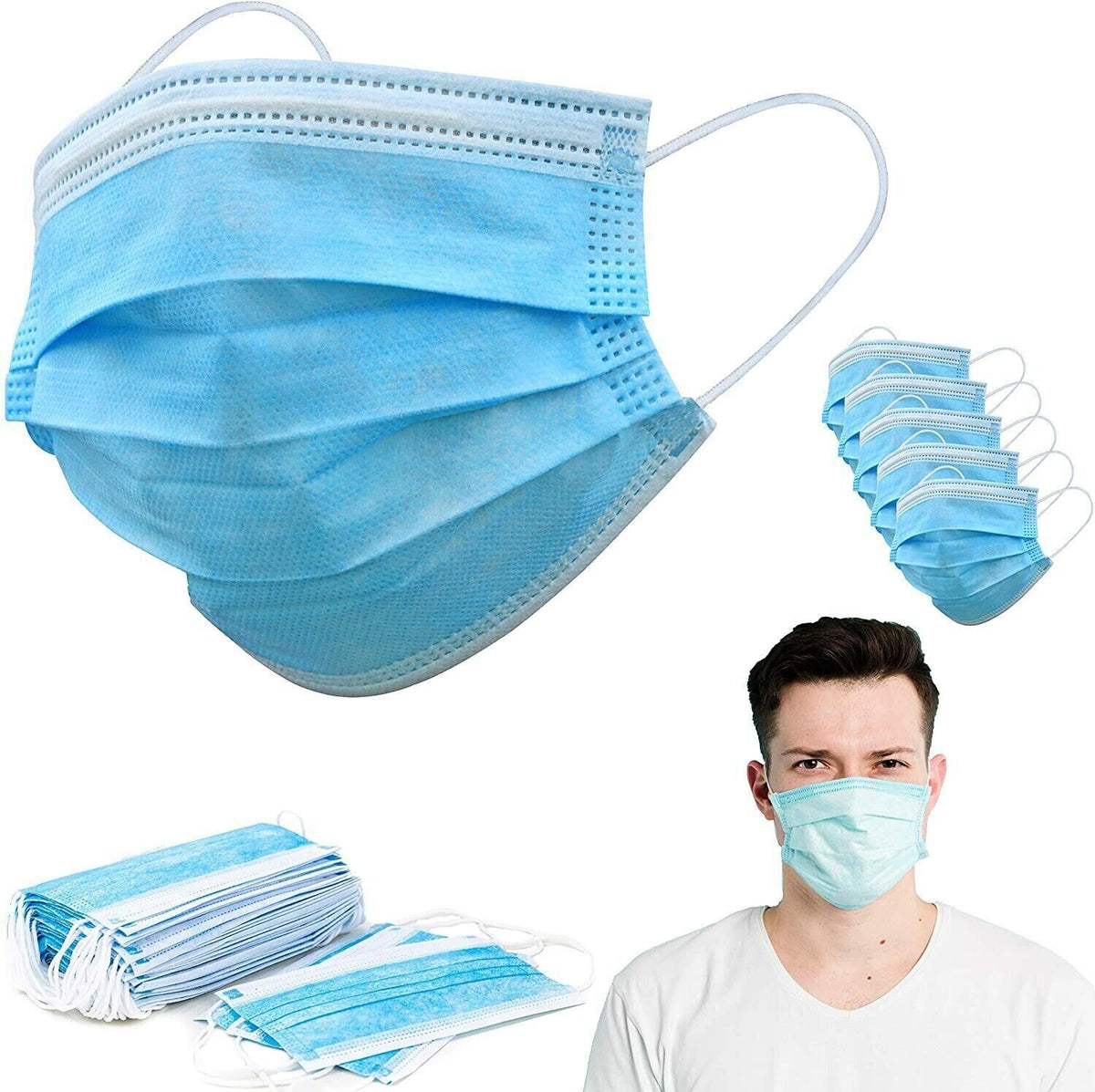 Protective Disposable Face Mask Cover - Joyscore