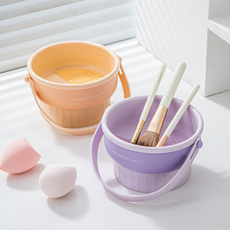 Silicone Makeup Brush Cleaning Box