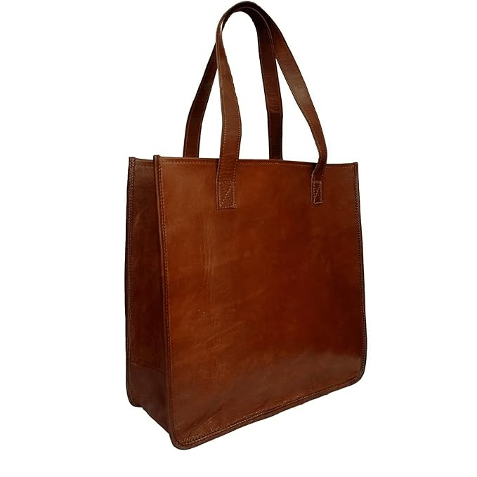 Women Leather Carry Handbags - Joyscore