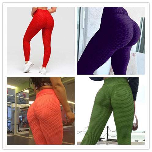 Booty Lifting Anti Cellulite Scrunch Leggings Without Pocket - Joyscore