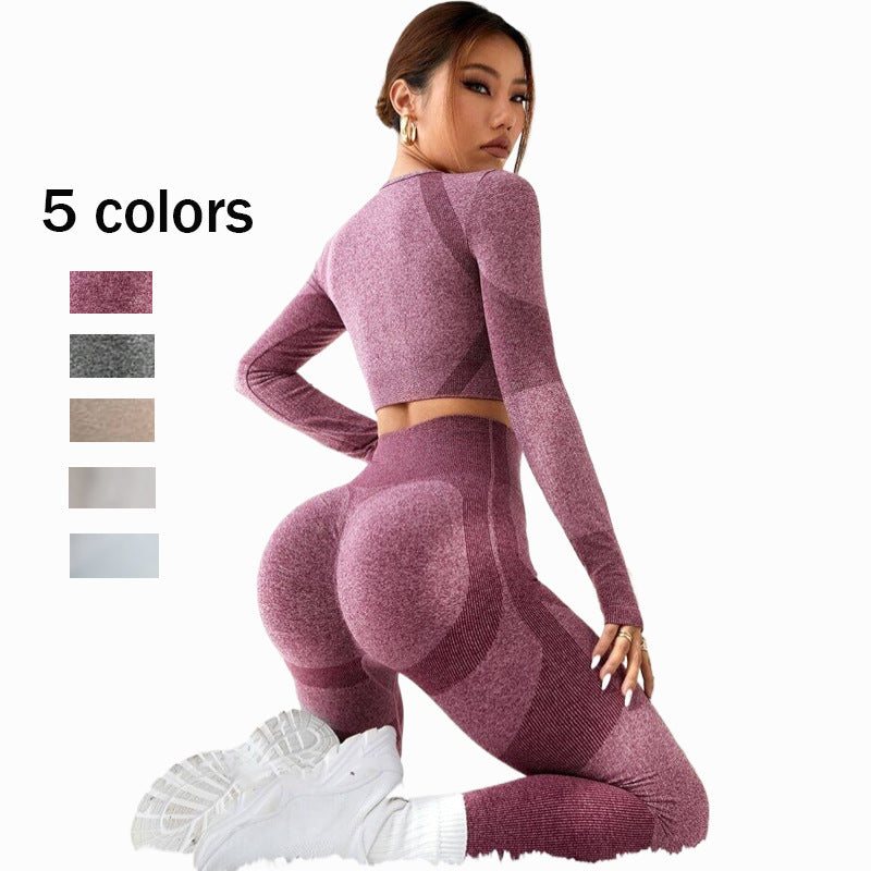 Peach Hip Yoga Pants Workout Clothes Sportswear